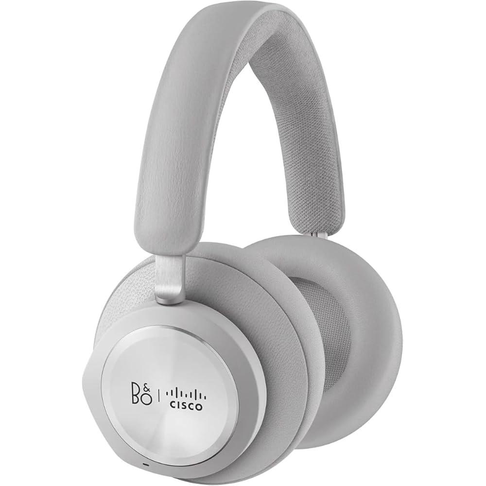 Casque réducteur de bruit filaire + sans fil avec micro Bang & Olufsen Cisco 980 - Gris Reconditionné - Bang & Olufsen reconditionné disponible sur Backmarket