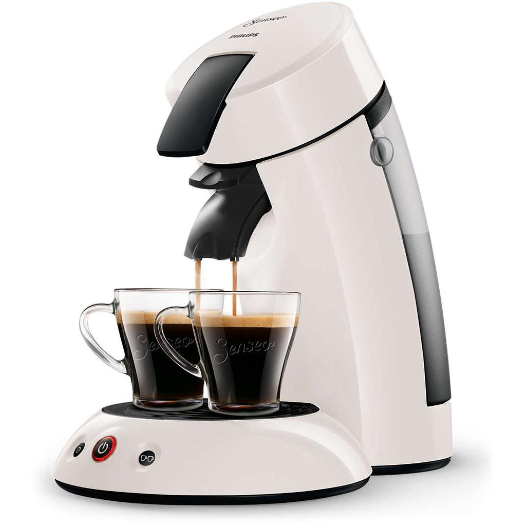 Cafetière à dosette Compatible Nespresso Philips Senseo Original HD7806/41 L - Blanc Reconditionné - Philips reconditionné disponible sur Backmarket