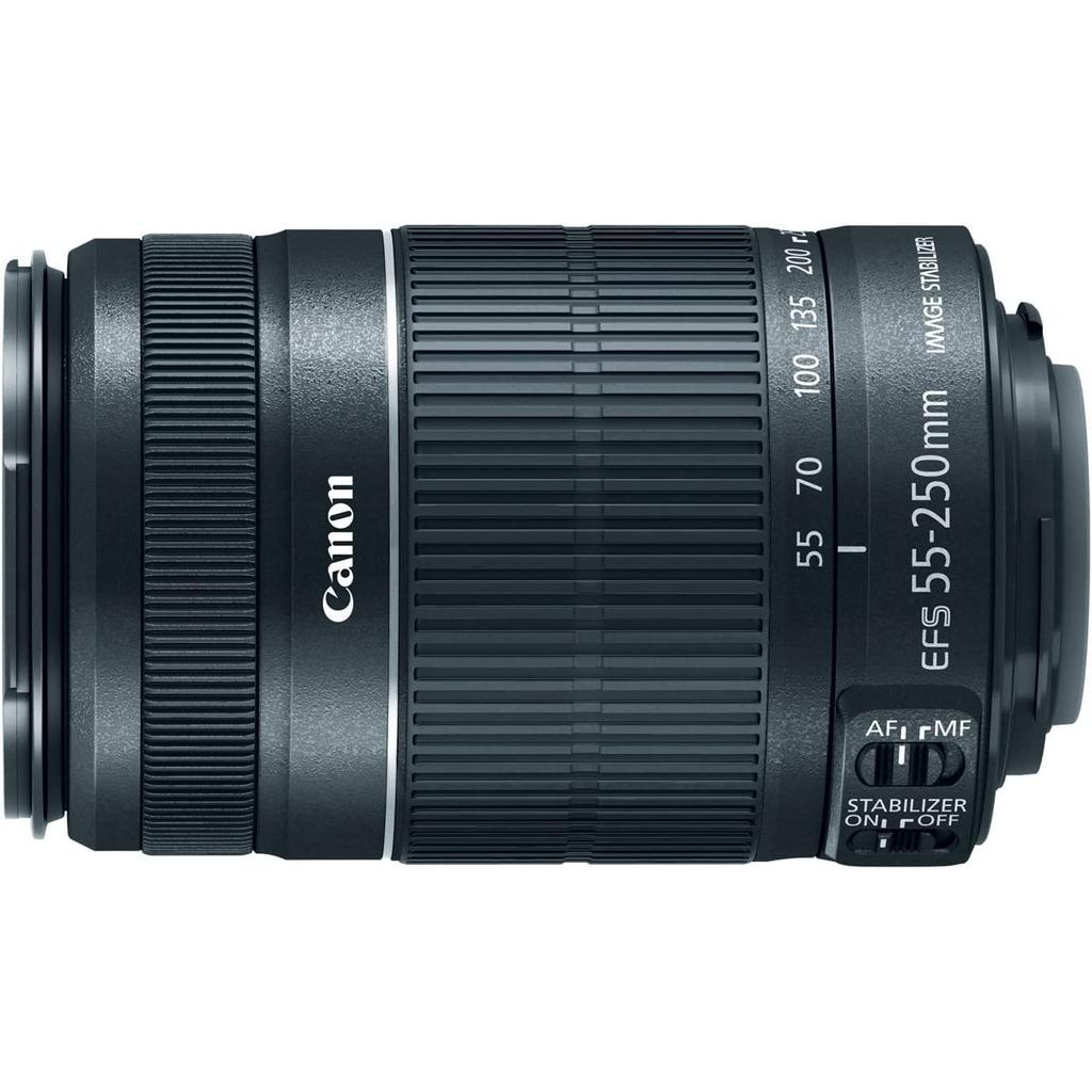 Objectif Canon Zoom Lens EF-S 55-250mm f/4-5.6 IS II Canon 55-250mm f/4-5.6 Reconditionné - Canon reconditionné disponible sur Backmarket