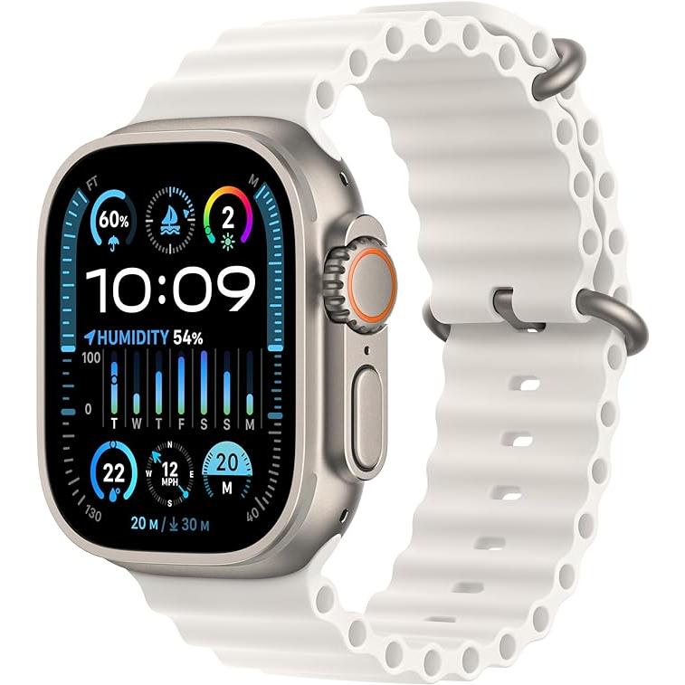 Acheter Apple Watch Ultra 2 (2023) GPS + Cellular 49 mm - Titane Titane naturel - Bracelet Océan Blanc Reconditionné - 430,00 € Apple Watch Ultra 2 (2023) GPS + Cellular 49 mm - Titane Titane naturel - Bracelet Océan Blanc Reconditionné - Apple reconditionné disponible sur Backmarket