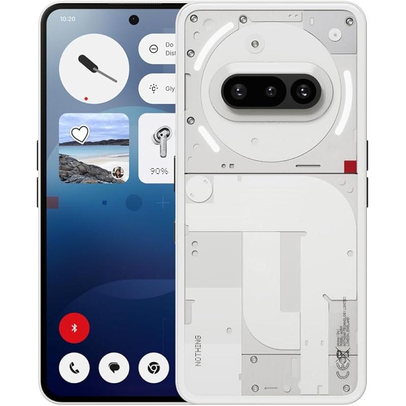 Nothing Phone (3a) 128 Go - Blanc - Débloqué Reconditionné - Nothing Tech est une marque relativement nouvelle et émergente dans l reconditionné disponible sur Backmarket