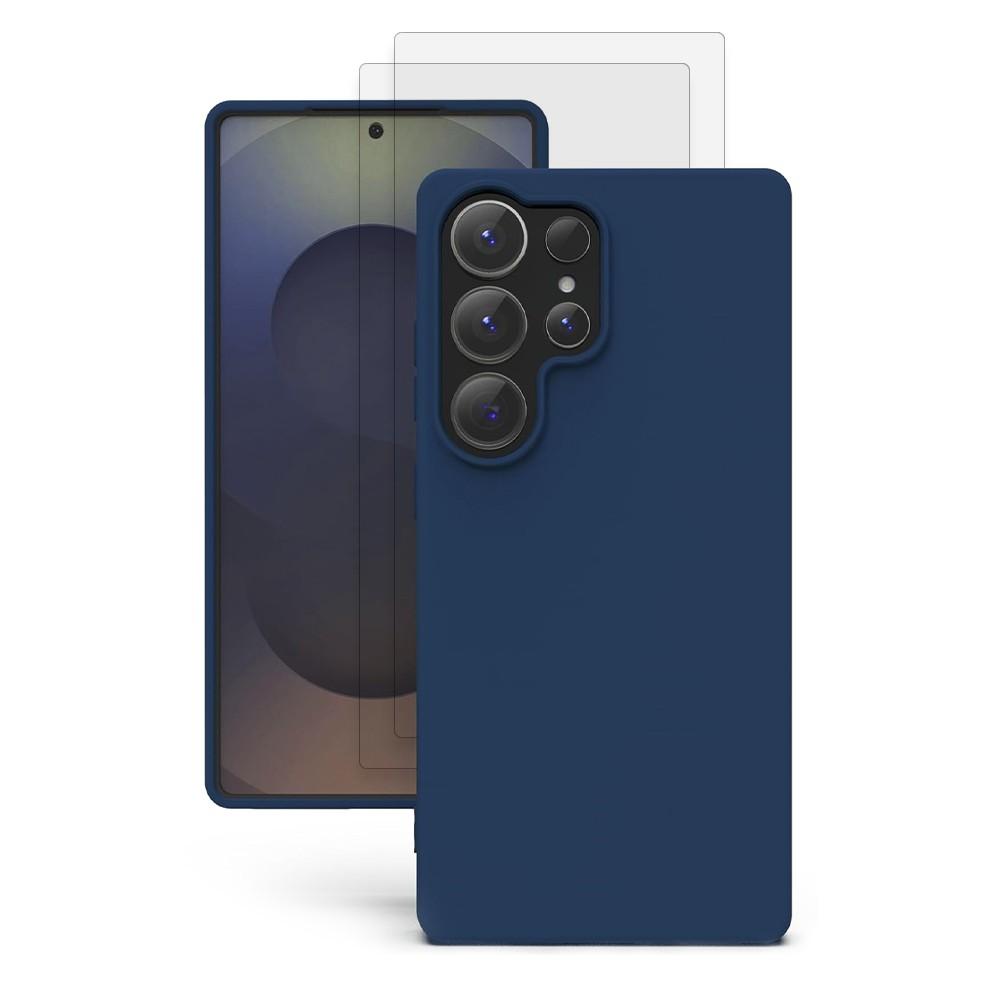 Acheter Coque Galaxy S25 Ultra et 2 écrans de protection - Silicone - Bleue Reconditionné - 23,99 € Coque Galaxy S25 Ultra et 2 écrans de protection - Silicone - Bleue Reconditionné - N/A reconditionné disponible sur Backmarket