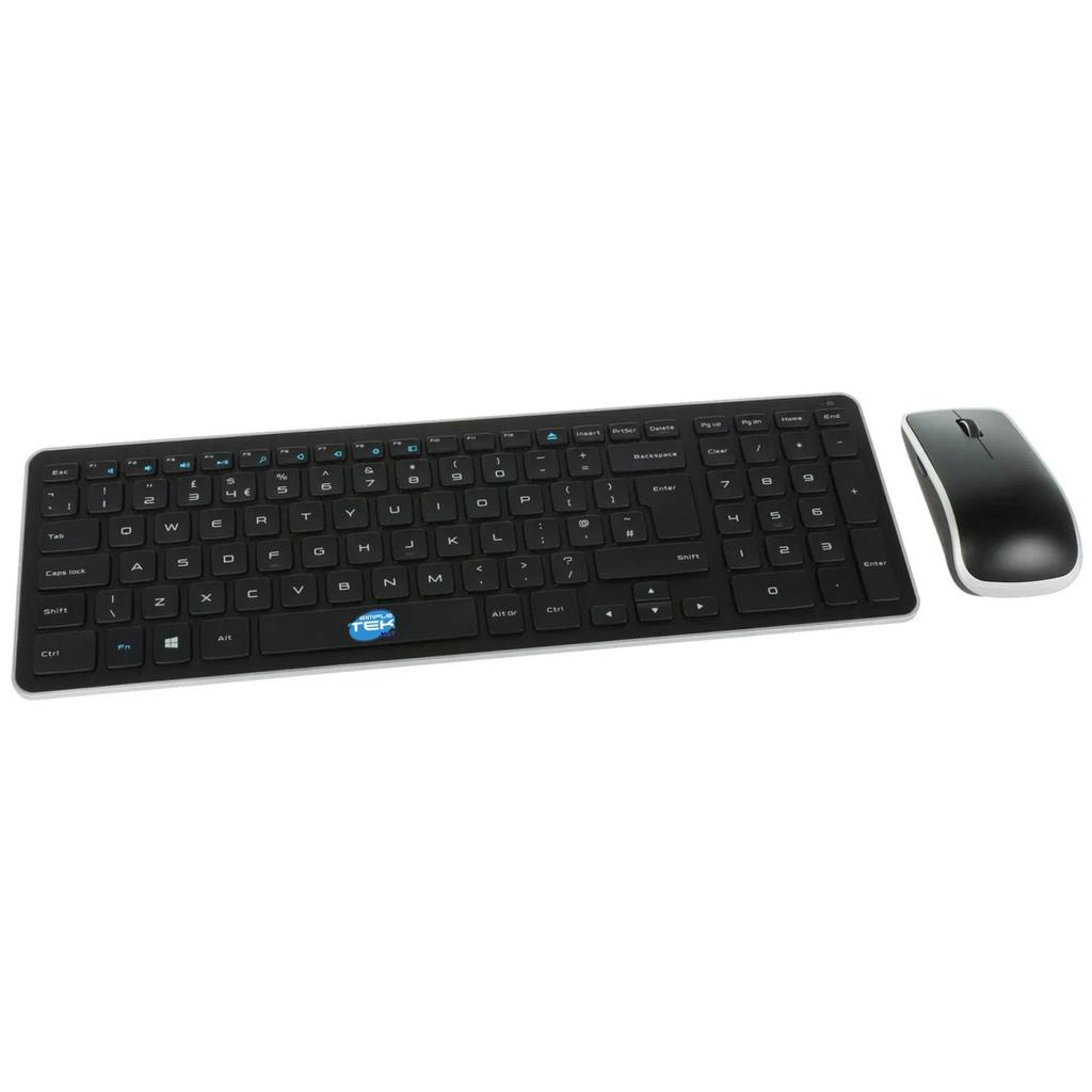 Clavier Dell QWERTY Anglais (UK) Sans-fil KM714 Wireless With USB Dongle, 1000 DPI Reconditionné - Dell reconditionné disponible sur Backmarket