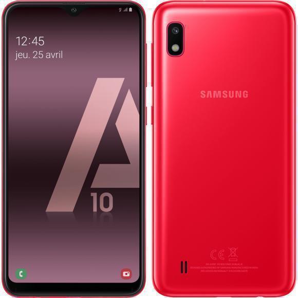Acheter Galaxy A10 32 Go - Rouge - Débloqué Reconditionné - 115,00 € Galaxy A10 32 Go - Rouge - Débloqué Reconditionné - Samsung reconditionné disponible sur Backmarket