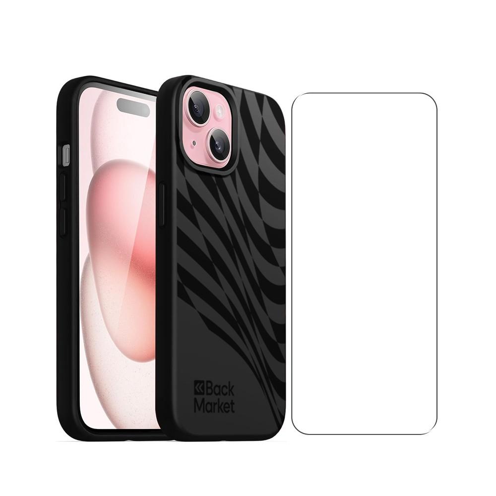 Acheter Coque Back Market iPhone 15 Plus et écran de protection - Plastique recyclé - Noir Reconditionné - 18,99 € Coque Back Market iPhone 15 Plus et écran de protection - Plastique recyclé - Noir Reconditionné - Back Market reconditionné disponible sur Backmarket