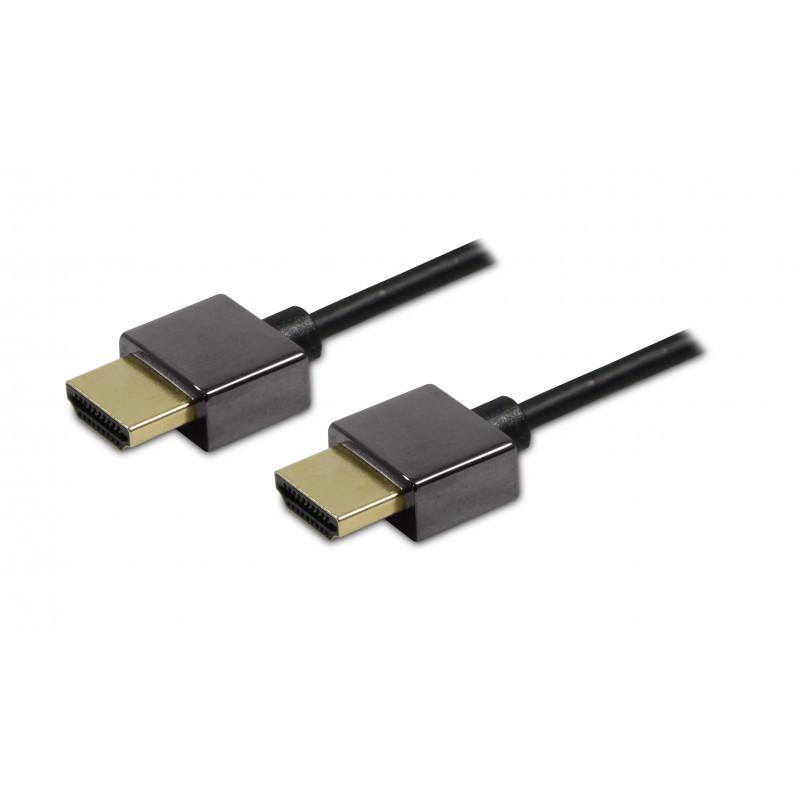 Câble Metronic Ultra Slim HDMI with Ethernet 1.5m 470261 Reconditionné - Metronic reconditionné disponible sur Backmarket