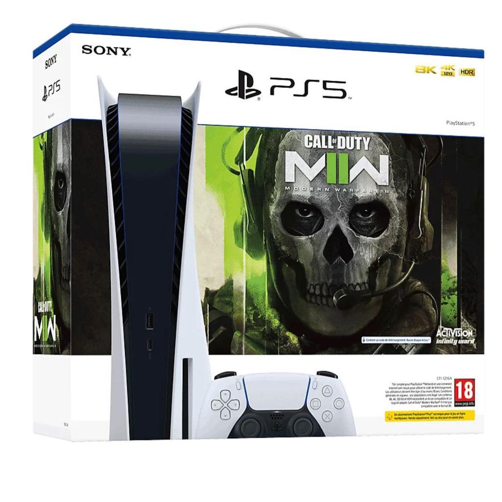 Acheter PlayStation 5 825Go - Blanc + Modern Warfare II Reconditionné - 599,00 € PlayStation 5 825Go - Blanc + Modern Warfare II Reconditionné - Sony reconditionné disponible sur Backmarket