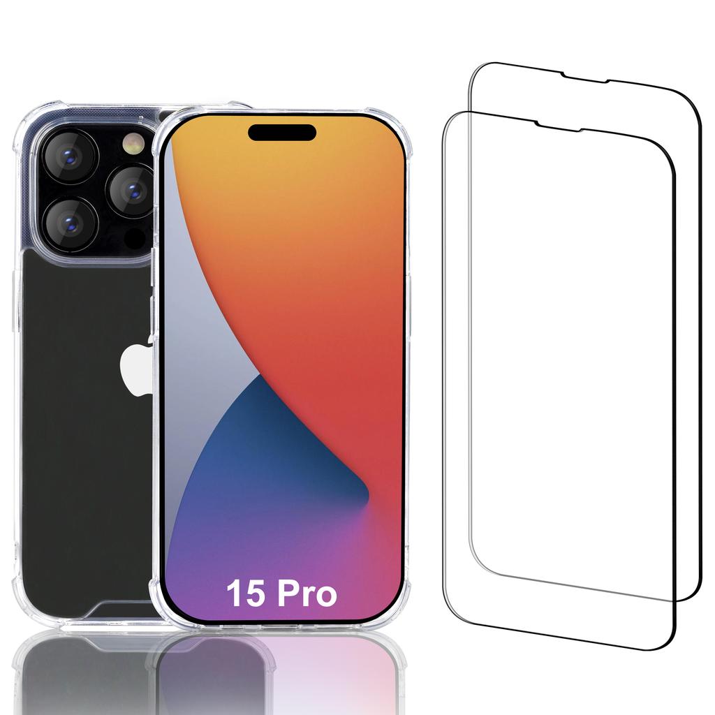Acheter Coque iPhone 15 Pro et 2 écrans de protection - Plastique recyclé - Transparent Reconditionné - 21,99 € Coque iPhone 15 Pro et 2 écrans de protection - Plastique recyclé - Transparent Reconditionné - N/A reconditionné disponible sur Backmarket