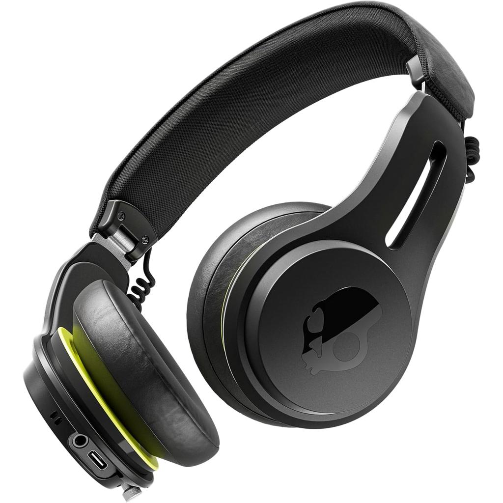 Casque réducteur de bruit gaming sans fil avec micro Skullcandy Icon ANC On Ear - Noir Reconditionné - Skullcandy reconditionné disponible sur Backmarket