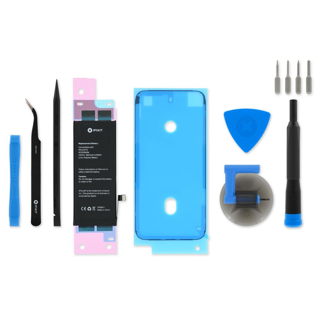iFixit iPhone 8 Kit de réparation Batterie Reconditionné - iFixit reconditionné disponible sur Backmarket