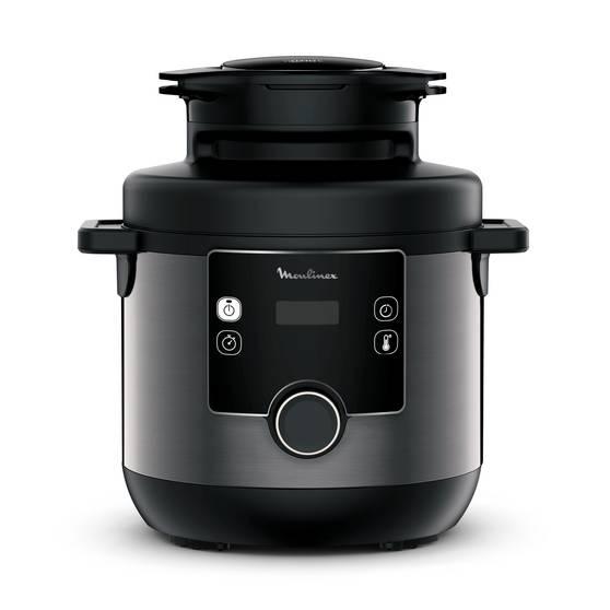 Robot cuiseur Moulinex Turbo & Fry EPC52 7,5000L -Gris/Noir Reconditionné - Moulinex reconditionné disponible sur Backmarket