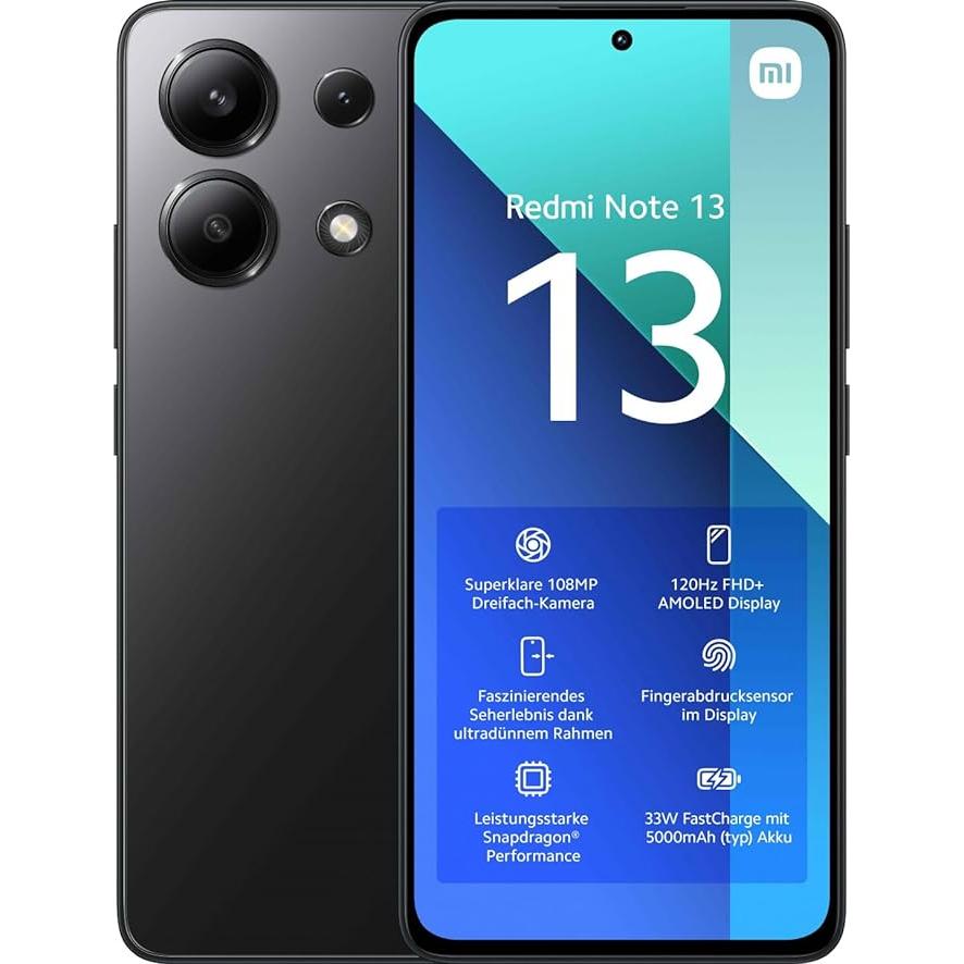 Acheter Xiaomi Redmi Note 13 4G 128 Go - Noir - Débloqué Reconditionné - 124,00 € Xiaomi Redmi Note 13 4G 128 Go - Noir - Débloqué Reconditionné - Xiaomi reconditionné disponible sur Backmarket