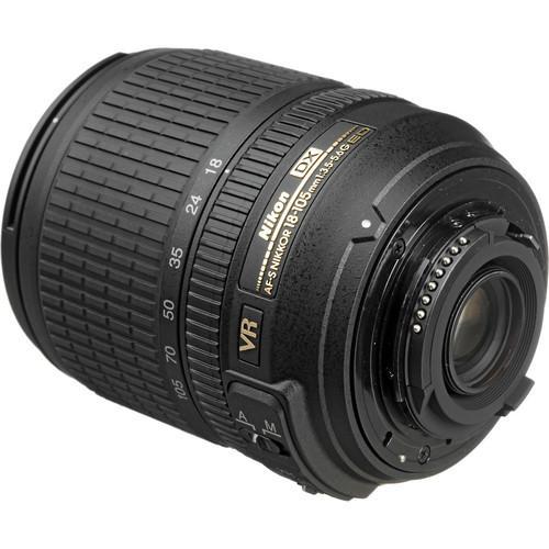Objectif Nikon AF-S Nikkor 18-105mm f/3.5-5.6G ED VR DX F 18-105mm f/3.5-5.6 Reconditionné - Nikon reconditionné disponible sur Backmarket