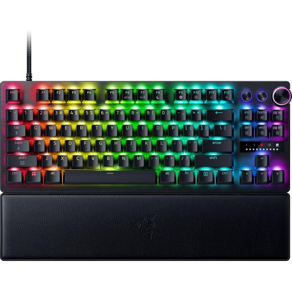 Acheter Clavier Razer QWERTY rétroéclairé Huntsman V3 Pro TKL Reconditionné - 159,00 € Clavier Razer QWERTY rétroéclairé Huntsman V3 Pro TKL Reconditionné - Razer reconditionné disponible sur Backmarket