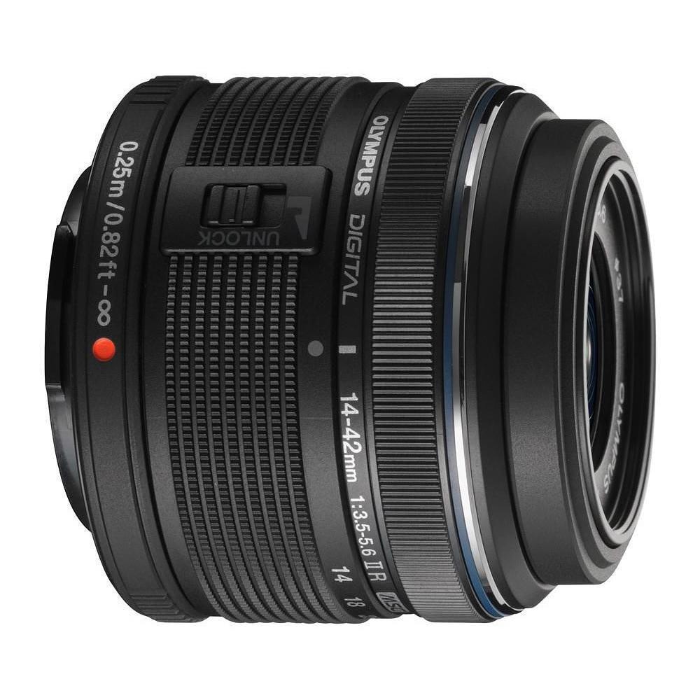 Objectif Olympus M.Zuiko Digital 14-42mm f/3.5-5.6 II R Micro Four Thirds 14-42 mm f/3.5-5.6 Reconditionné - Olympus reconditionné disponible sur Backmarket