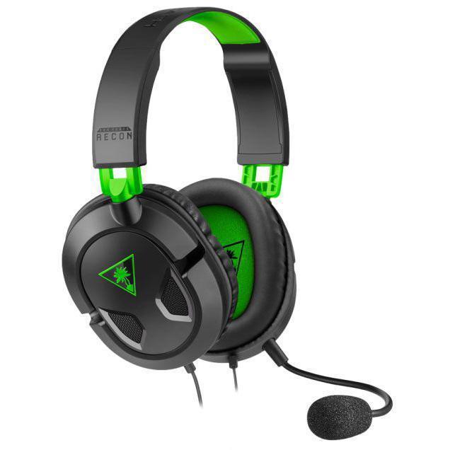 Casque gaming filaire avec micro Turtle Beach Recon 50X - Noir/Vert Reconditionné - Turtle Beach reconditionné disponible sur Backmarket