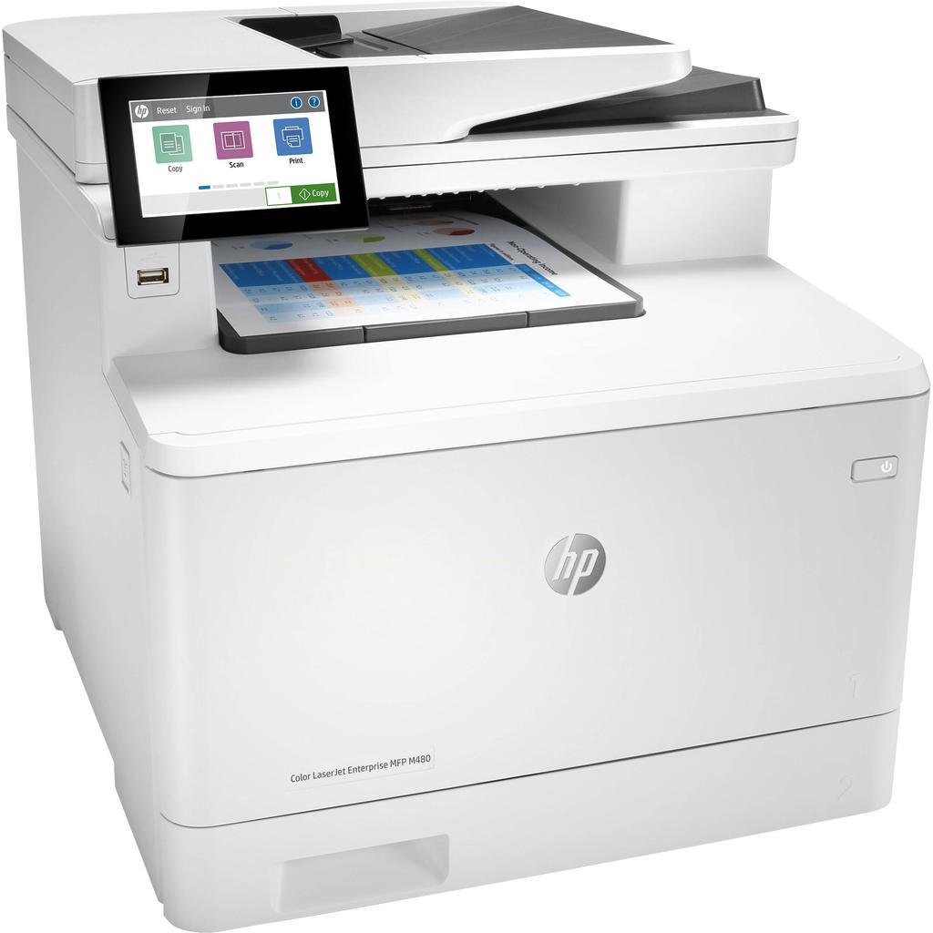 HP Color LaserJet Enterprise MFP M480F Laser couleur Reconditionné - Hewlett-Packard reconditionné disponible sur Backmarket