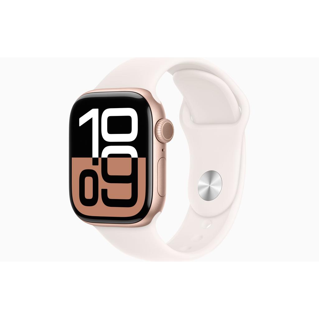 Acheter Apple Watch Series 10 (2024) GPS 42 mm - Aluminium Or rose - Bracelet sport Lumière stellaire Reconditionné - 325,00 € Apple Watch Series 10 (2024) GPS 42 mm - Aluminium Or rose - Bracelet sport Lumière stellaire Reconditionné - Apple reconditionné disponible sur Backmarket