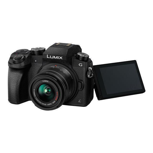 Lumix DMC-G7 - Noir + Panasonic Panasonic Lumix G 25mm f/1.7 ASPH f/1.7 Reconditionné - Panasonic reconditionné disponible sur Backmarket