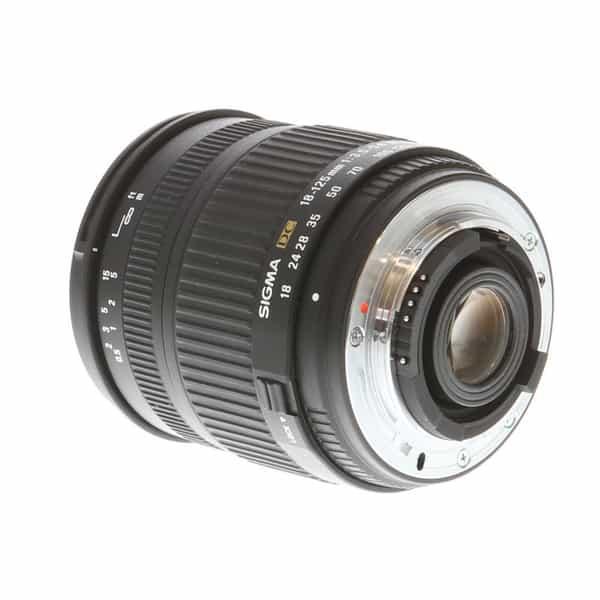 Objectif Sigma DC Canon EF-S 18-125mm f/3.5-5.6 Reconditionné - Sigma reconditionné disponible sur Backmarket