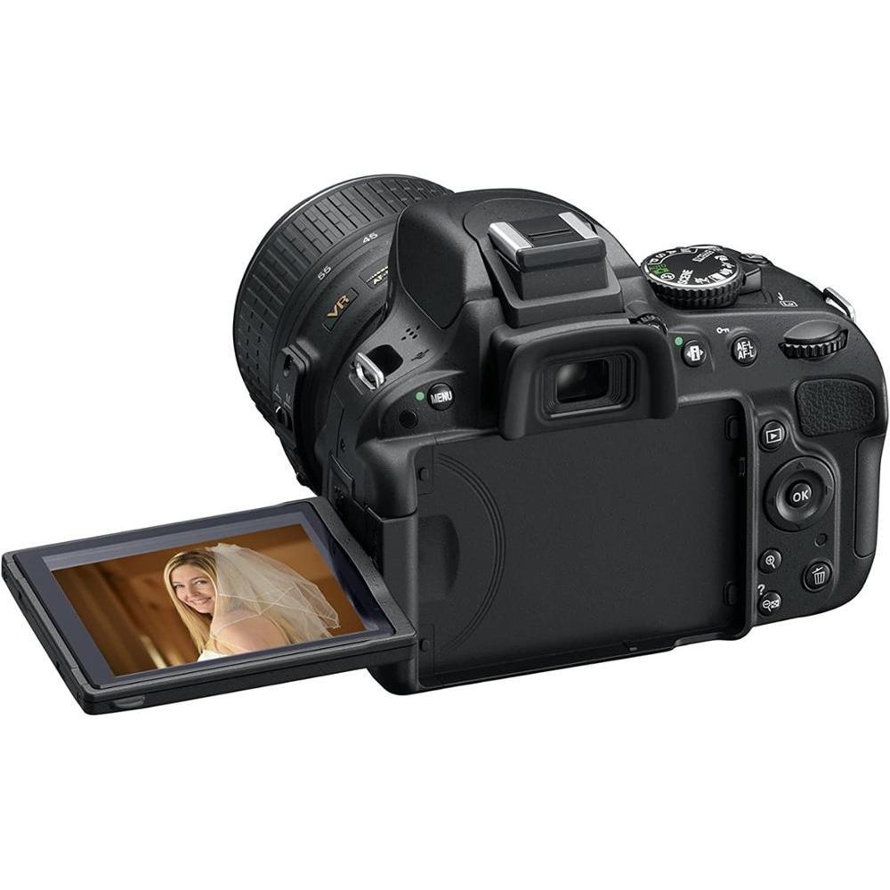 Reflex D5100 - Noir + Nikon AF-S DX Nikkor 18-55mm f/3.5-5.6G f/3.5-5.6 Reconditionné - Nikon reconditionné disponible sur Backmarket
