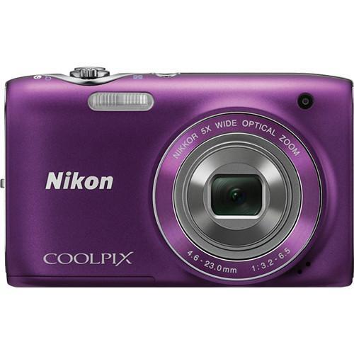Compact Coolpix S3100 - Mauve + Nikon Nikkor 5X Wide Optical Zoom Lens 26-130mm f/3.2-6.5 f/3.2-6.5 Reconditionné - Nikon reconditionné disponible sur Backmarket