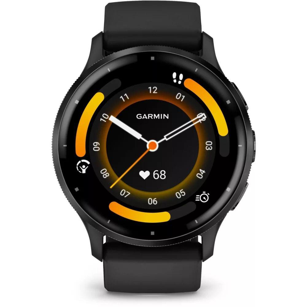 Montre Garmin Cardio GPS Venu 3 - Noir Reconditionné - Garmin reconditionné disponible sur Backmarket
