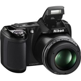 Compact Coolpix L330 - Noir + Nikon Nikkor 26X Wide Optical Zoom ED VR 4-104 mm f/3.1-5.9 f/3.1-5.9 Reconditionné - Nikon reconditionné disponible sur Backmarket