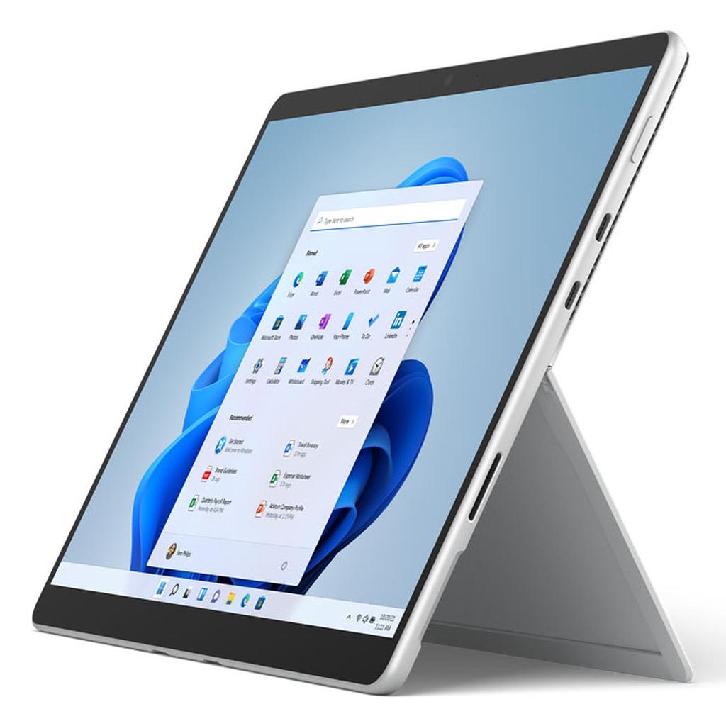 Microsoft Surface Pro 8 13"" Core i5 2.4 GHz - SSD 256 Go - 8 Go QWERTZ - Allemand Reconditionné - Microsoft reconditionné disponible sur Backmarket