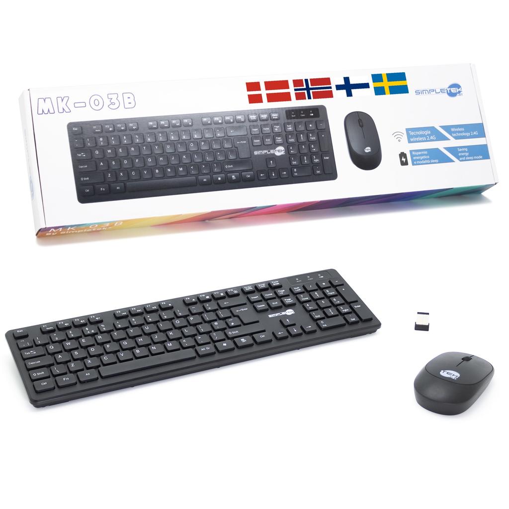 Acheter Clavier Simpletek QWERTY Nordique Sans-fil MK-03B Reconditionné - 30,00 € Clavier Simpletek QWERTY Nordique Sans-fil MK-03B Reconditionné - N/A reconditionné disponible sur Backmarket
