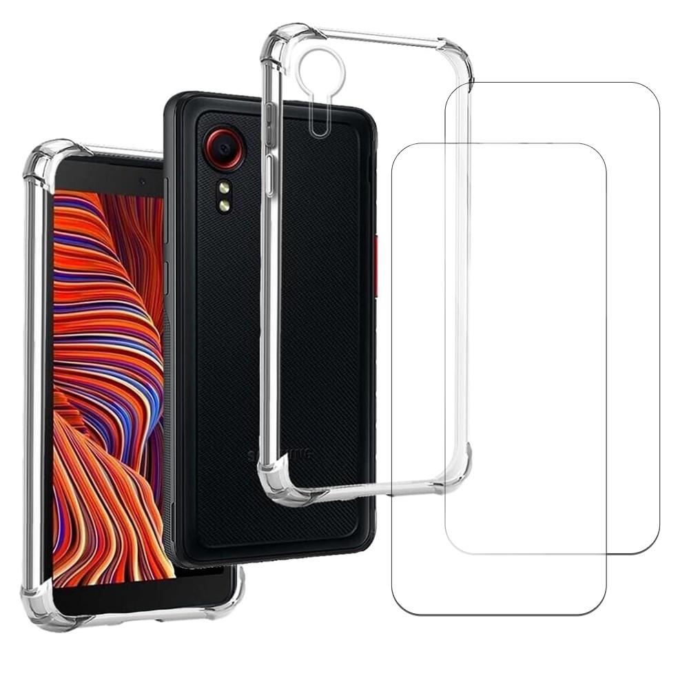 Coque Galaxy Xcover 5 et 2 écrans de protection - TPU - Transparente Reconditionné - N/A reconditionné disponible sur Backmarket