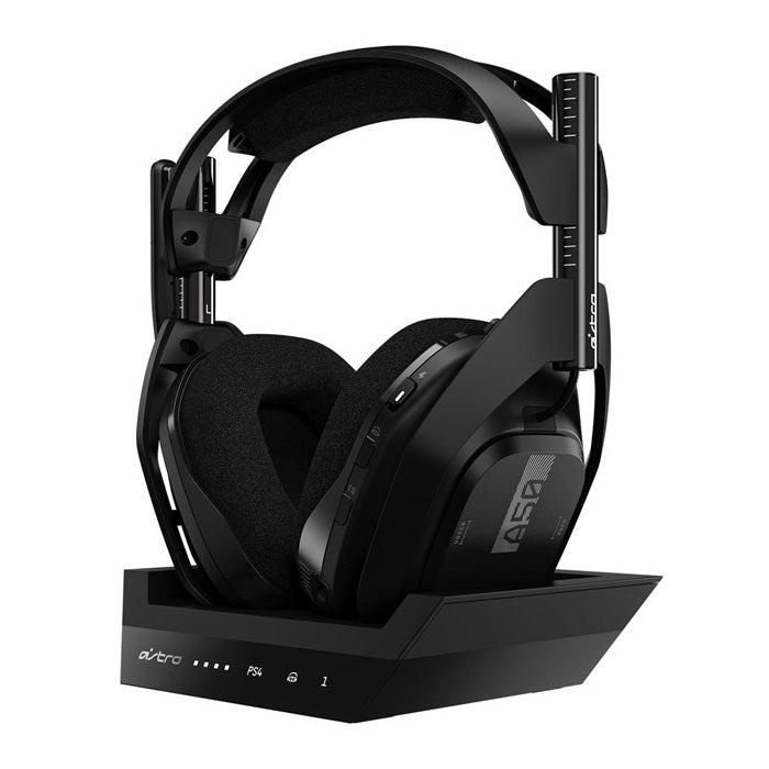 Casque réducteur de bruit gaming filaire + sans fil avec micro Astro A50 (4th Gen) - Noir Reconditionné - Astro reconditionné disponible sur Backmarket