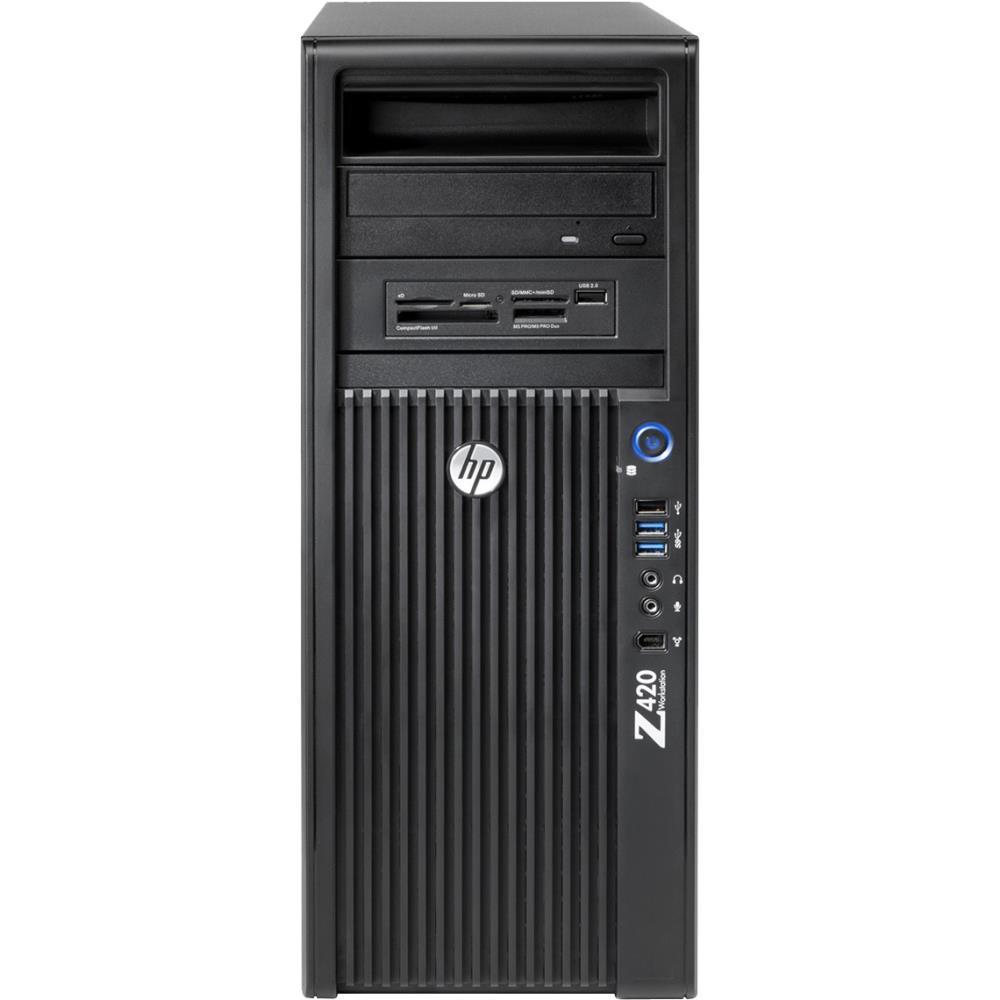 HP Z420 Workstation Xeon E5 3.6 GHz - SSD 1 To RAM 8 Go - Reconditionné Hewlett-Packard sur Backmarket