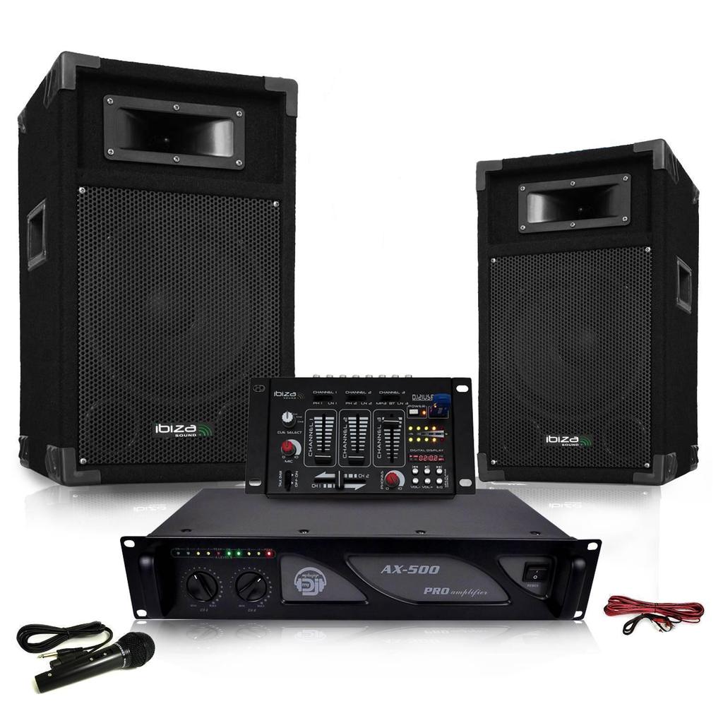 Acheter Enceintes sono My Deejay DJ500-AX-USB + HP 500W Mixer Reconditionné - 257,99 € Enceintes sono My Deejay DJ500-AX-USB + HP 500W Mixer Reconditionné - N/A reconditionné disponible sur Backmarket