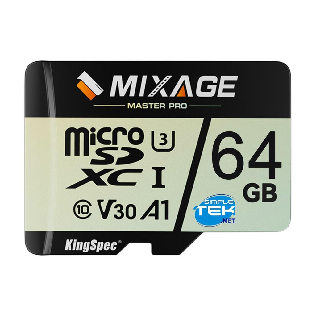 Clé USB Kingspec Master Pro MicroSDHC UHS-1 Max Read 95 MB/s Max Write 40 MB/s Reconditionné - KingSpec reconditionné disponible sur Backmarket