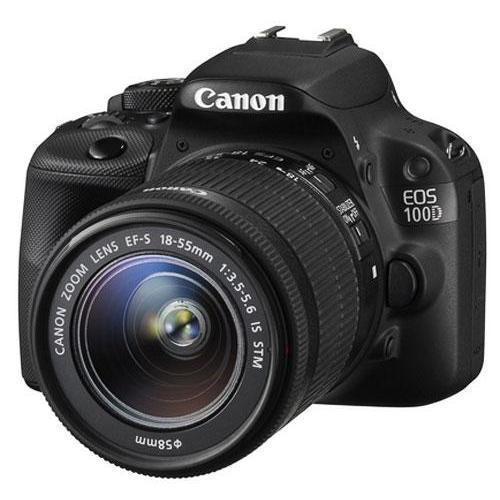 Reflex EOS 100D - Noir + Canon EF-S 18-55mm f/3.5-5.6 IS STM f/3.5-5.6 Reconditionné - Canon reconditionné disponible sur Backmarket