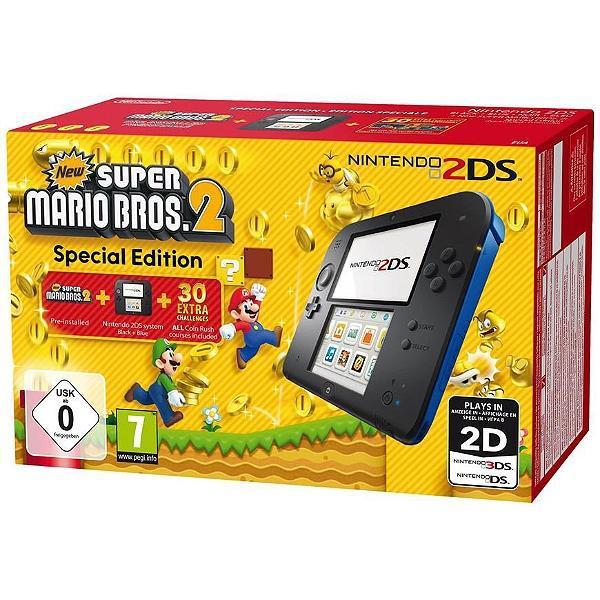 Nintendo 2DS - Noir/Bleu Reconditionné - Nintendo reconditionné disponible sur Backmarket