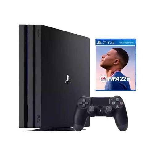 Acheter PlayStation 4 Pro 1000Go - Noir + FIFA 22 Reconditionné - 226,00 € PlayStation 4 Pro 1000Go - Noir + FIFA 22 Reconditionné - Sony reconditionné disponible sur Backmarket