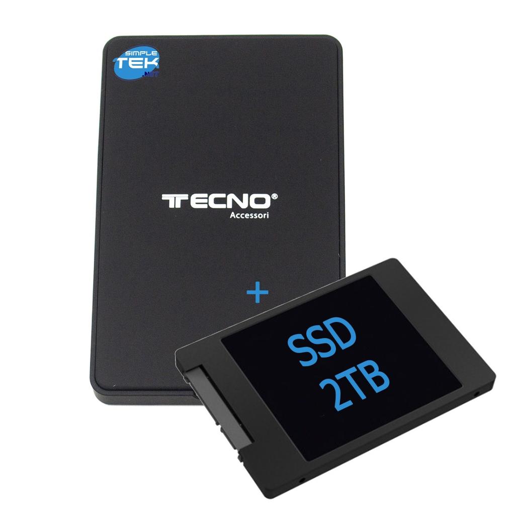 Disque dur externe Tecno TC-302U3 - SSD 2 To USB 3.0 Reconditionné - Tecno reconditionné disponible sur Backmarket