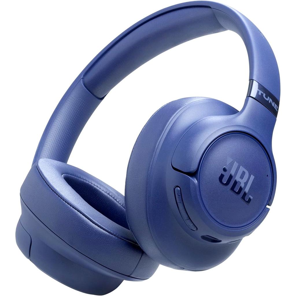 Casque réducteur de bruit sans fil avec micro Jbl Tune 780NC - Bleu Reconditionné - JBL reconditionné disponible sur Backmarket