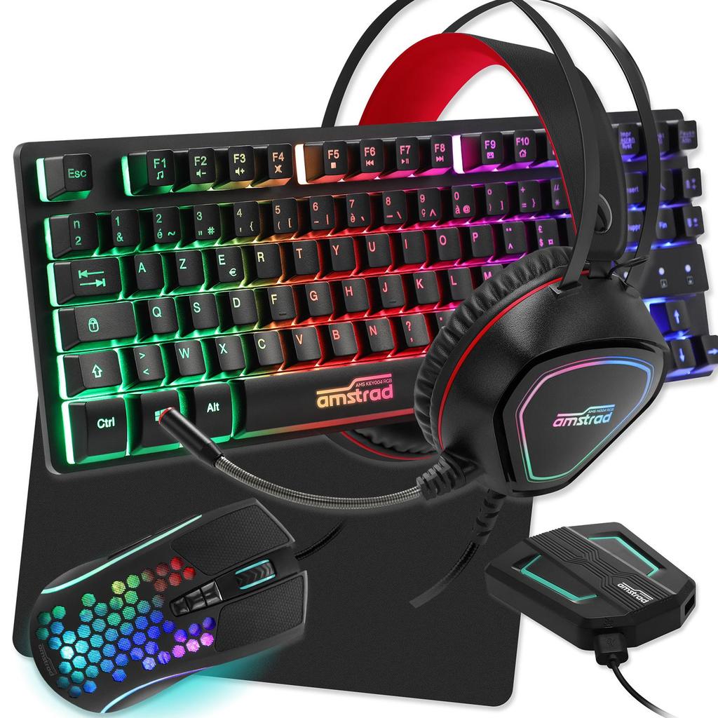 Acheter Clavier Amstrad AZERTY Français rétroéclairé Legends Pack Reconditionné - 85,90 € Clavier Amstrad AZERTY Français rétroéclairé Legends Pack Reconditionné - Amstrad reconditionné disponible sur Backmarket