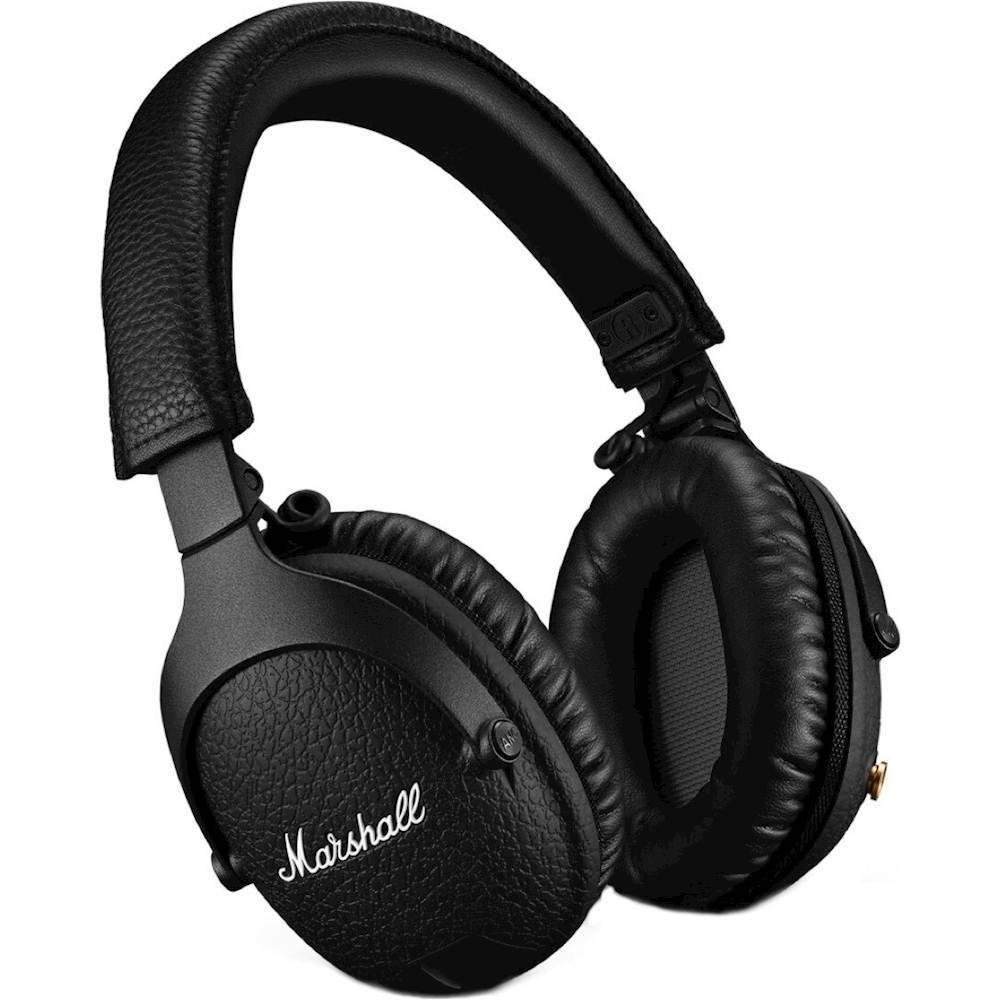 Casque réducteur de bruit sans fil avec micro Marshall Monitor II ANC - Noir Reconditionné - Marshall reconditionné disponible sur Backmarket