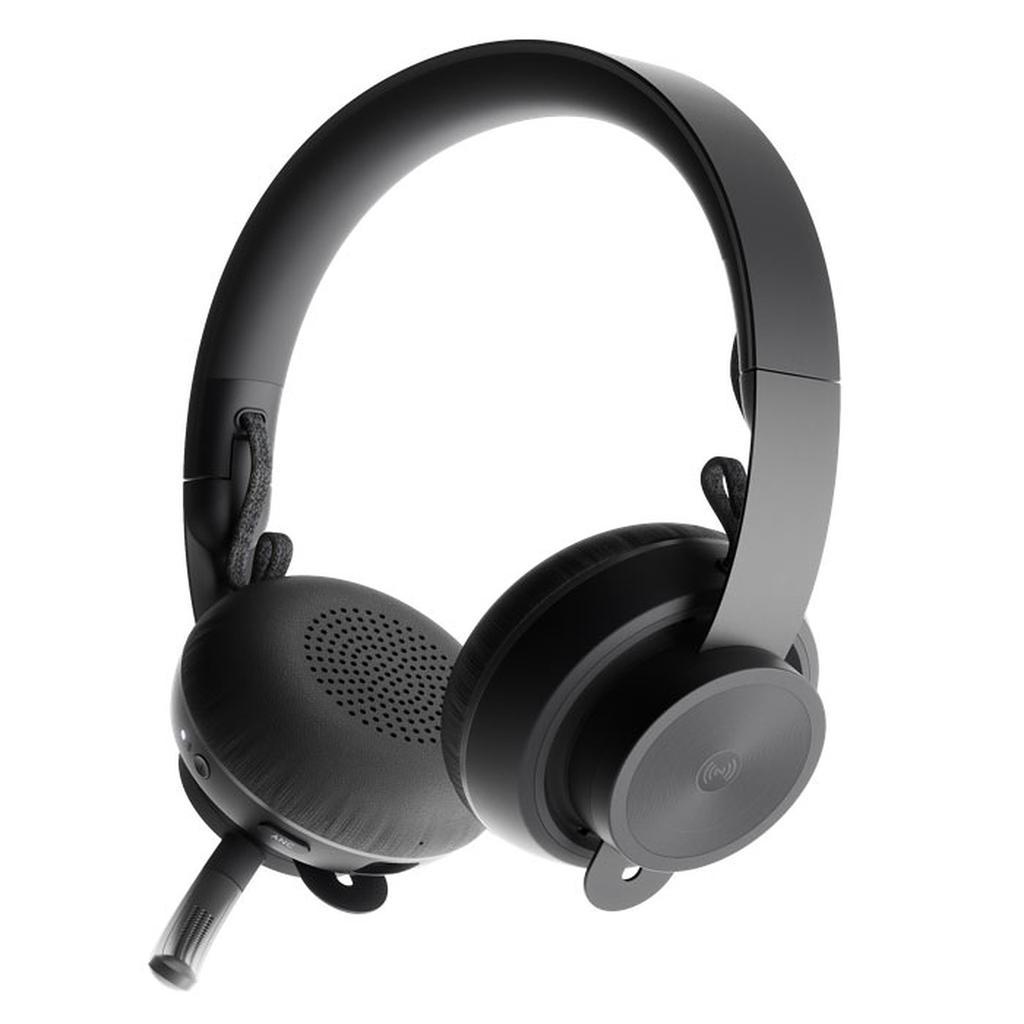 Casque sans fil avec micro Logitech Zone Wireless MS - Noir Reconditionné - Logitech reconditionné disponible sur Backmarket
