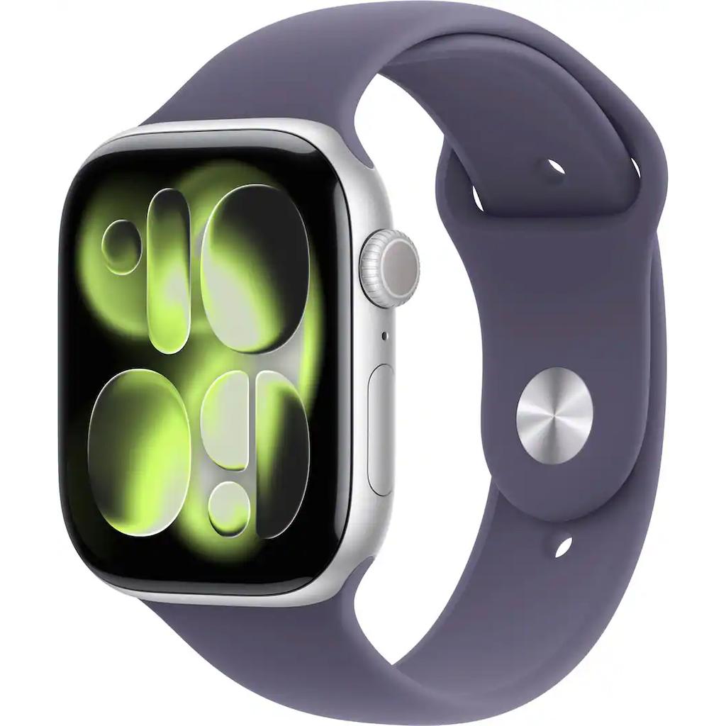 Acheter Apple Watch (2025) GPS 46 mm - Aluminium Argent - Bracelet sport Gris Reconditionné - 389,00 € Apple Watch (2025) GPS 46 mm - Aluminium Argent - Bracelet sport Gris Reconditionné - Apple reconditionné disponible sur Backmarket