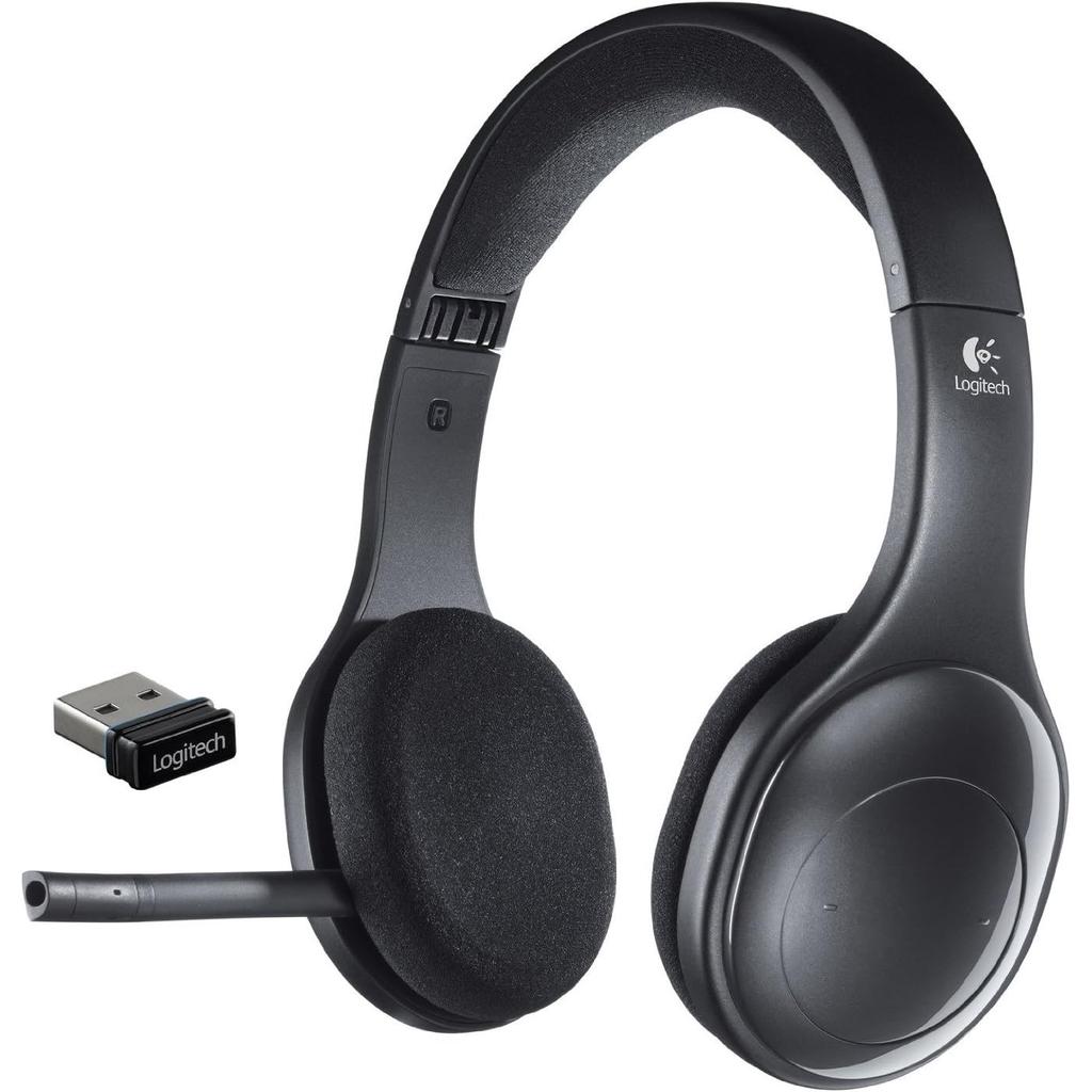 Casque réducteur de bruit sans fil avec micro Logitech H800 - Noir Reconditionné - Logitech reconditionné disponible sur Backmarket