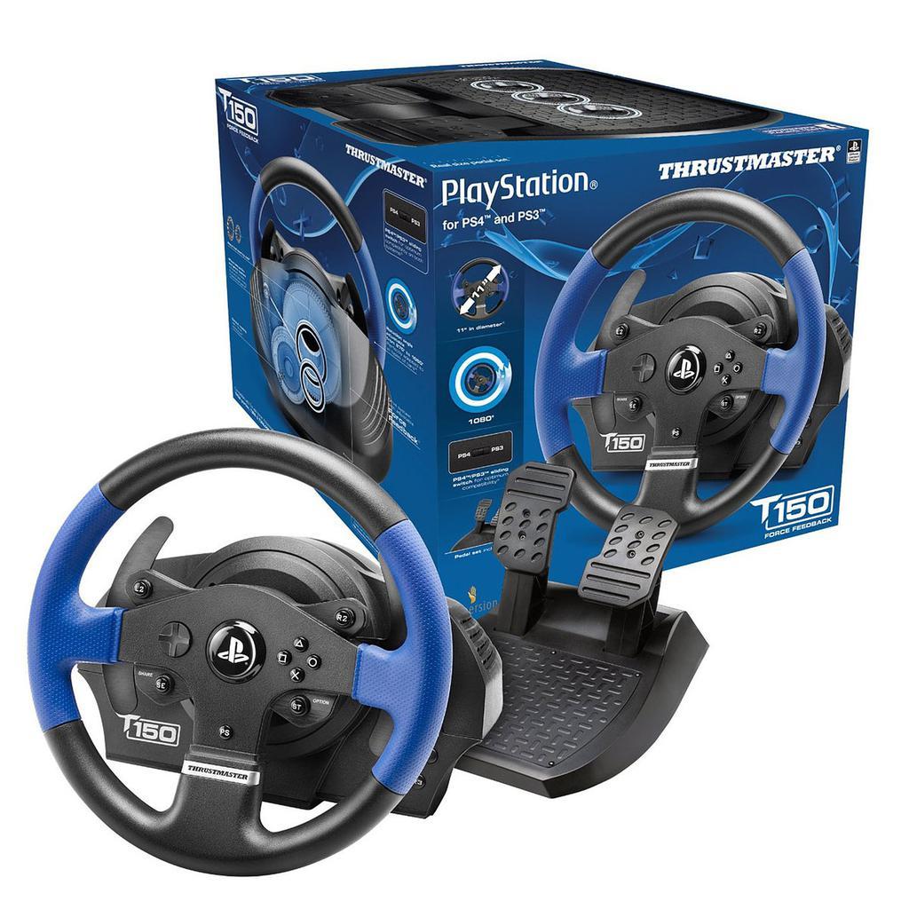 Volant PlayStation 4 Thrustmaster T150 Force Feedback Reconditionné - Thrustmaster reconditionné disponible sur Backmarket