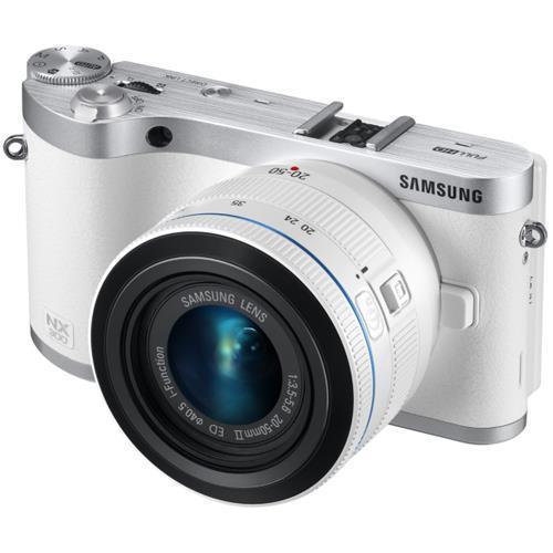 NX300 - Blanc + Samsung 20-50mm f/3.5-5.6 II ED f/3.5-5.6 Reconditionné - Samsung reconditionné disponible sur Backmarket