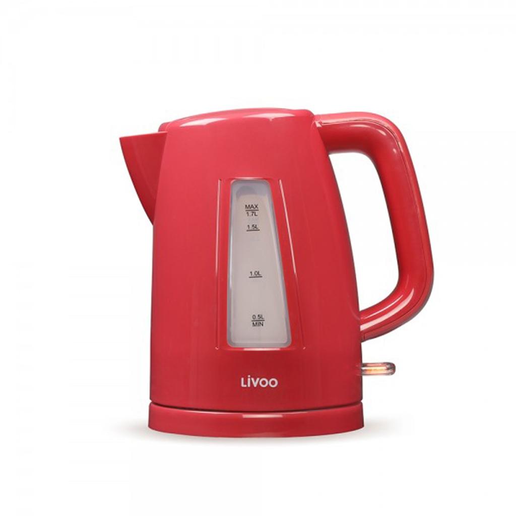 Livoo DOD184RC Rouge 1,7000L - Bouilloire électrique Reconditionné - Livoo reconditionné disponible sur Backmarket