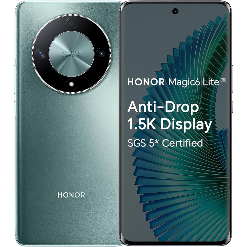 Acheter Honor Magic6 Lite 512 Go - Vert - Débloqué Reconditionné - 213,35 € Honor Magic6 Lite 512 Go - Vert - Débloqué Reconditionné - Honor reconditionné disponible sur Backmarket