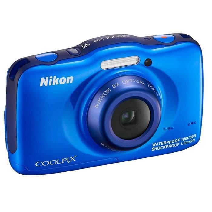 Compact CoolPix S32 - Bleu + Nikon Nikkor f/3,3-5,9 30-90mm f/3.3-5.9 - Reconditionné Nikon sur Backmarket